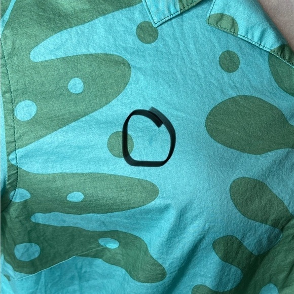 Vintage Patagonia Casual Tropical Button Down Collared Short Sleeve Top 12 Large - Picture 14 of 15